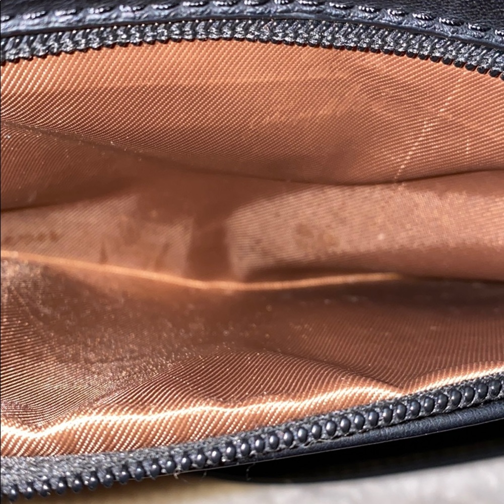 Black Crossbody Leather Purse - Picture 7 of 7